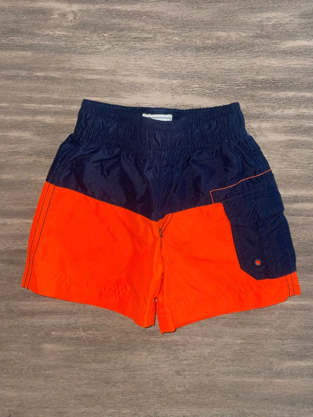 Toddler Boys' Two-Piece Neon Rash Guard and Swim Shorts Set